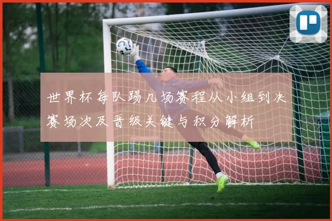 世界杯每队踢几场赛程从小组到决赛场次及晋级关键与积分解析